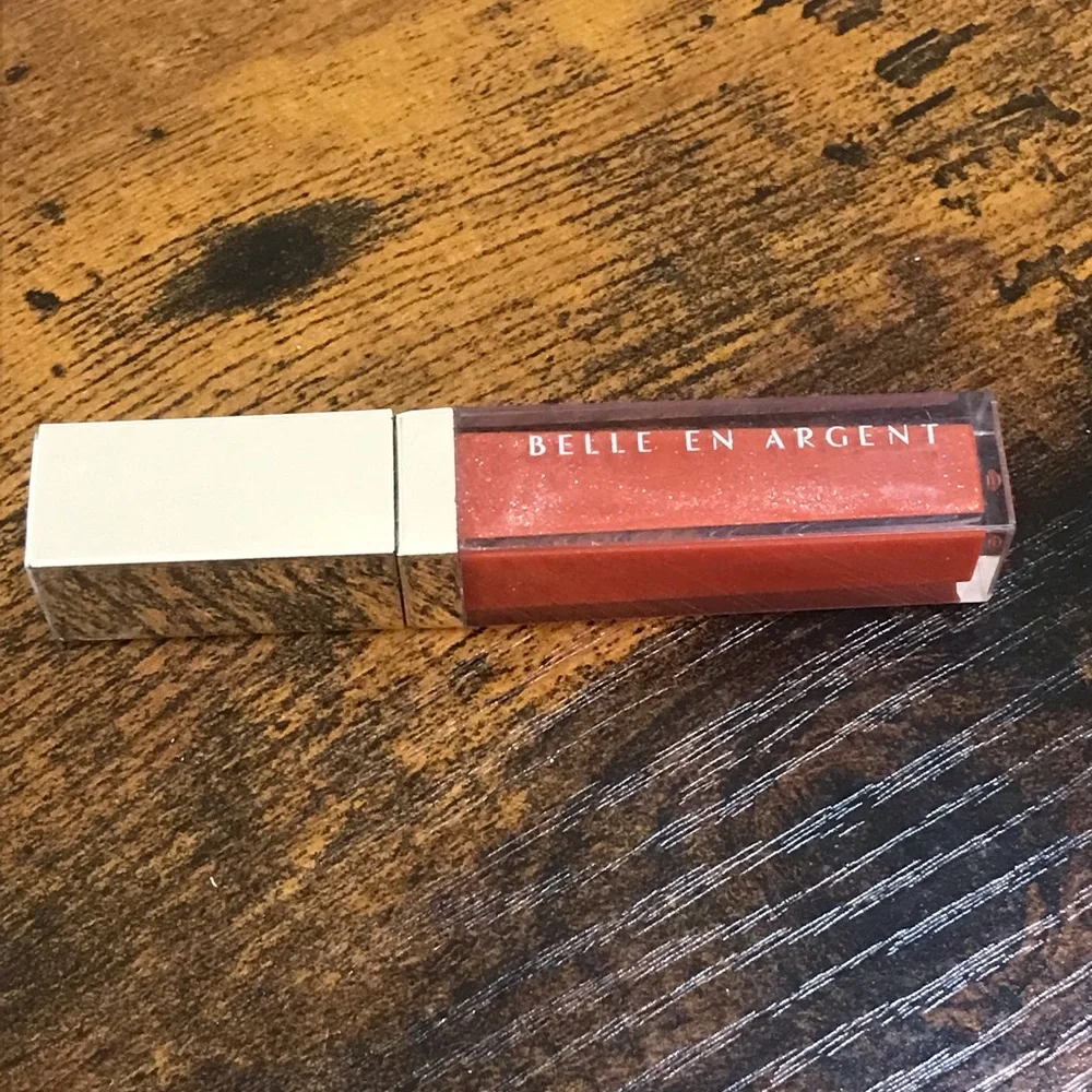 Lip Gloss - Warm Coral Red Shine